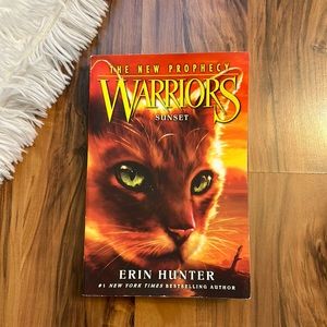 🩶5/$30 Warriors: The New Prophecy - Sunset by Erin Hunter Chapter Book